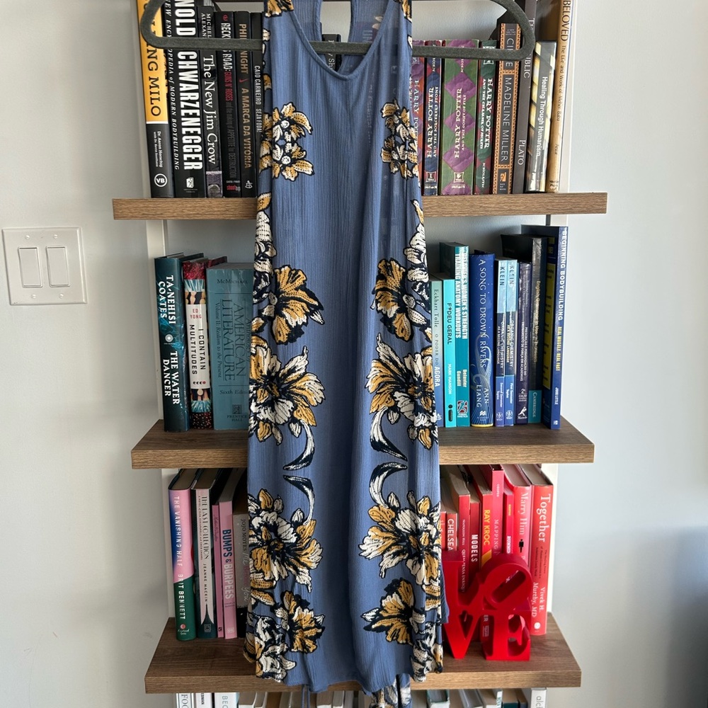 Free People -Floral Sleeveless Dress - Picture 4 of 9